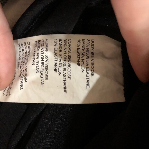 NWOT - STORK & BABE - BLACK SKINNY MATERNITY PANTS - Picture 8 of 8